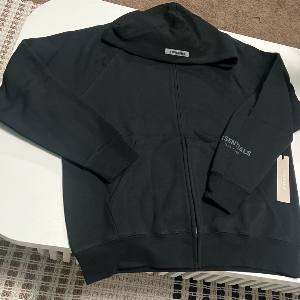 Essentials Charcoal Hoodie